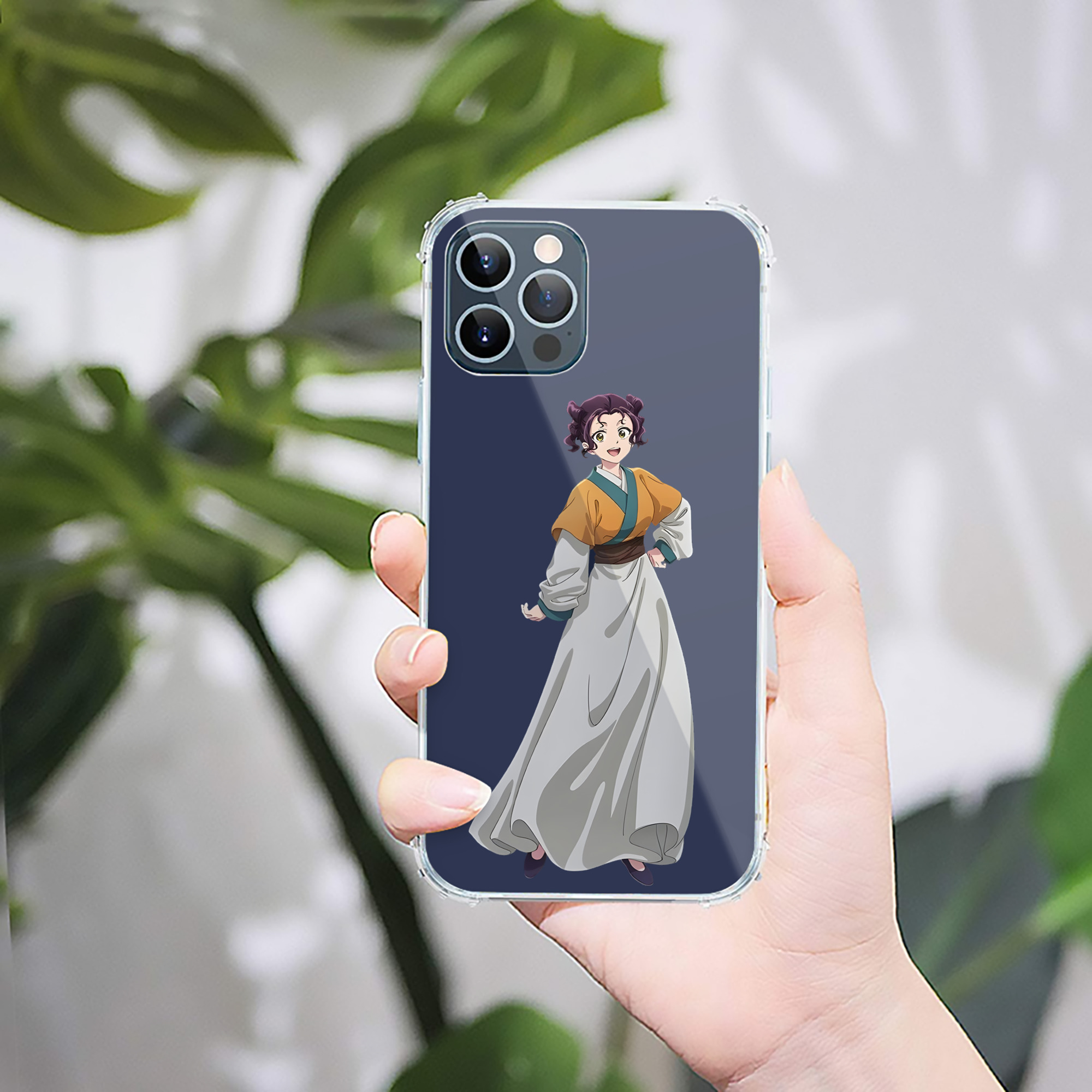 （画像用） 薬屋のひとりごと The Apothecary Diaries 【iPhone 12シリーズ対応】透明スマホケース（クリアソフトケース）